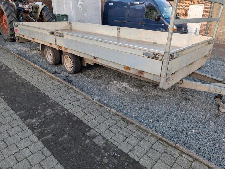 henra 2019 5m x 2m 3,5t, Auto diversen, Aanhangers en Bagagewagens, Gebruikt, Ophalen