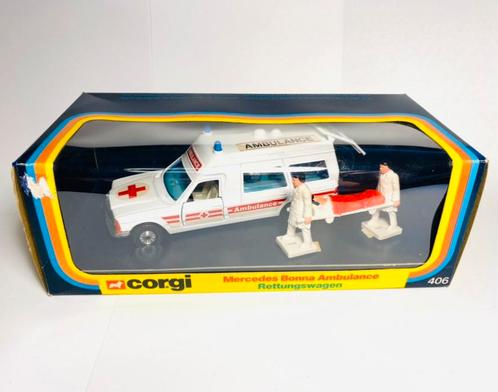 Corgi Toys Mercedes Bonna Ambulance, Hobby & Loisirs créatifs, Voitures miniatures | 1:43, Neuf, Voiture, Corgi, Envoi