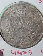 5 Fr zilver 1849. GROTE 9 EN VERVORMDE 1 IN 1849, Ophalen of Verzenden, Zilver, Zilver