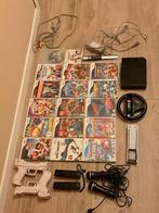 Nintendo Wii (model 1) met 18 spellen en accessoires, Ophalen, Gebruikt