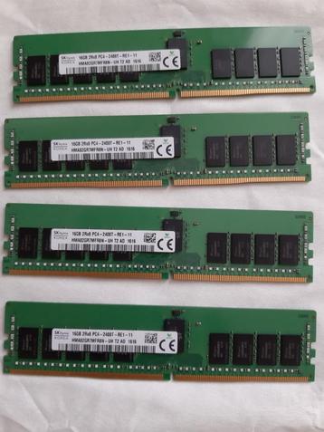 3x RAM 16GB - SKhynix PC4-2400T - Serveur Workstation