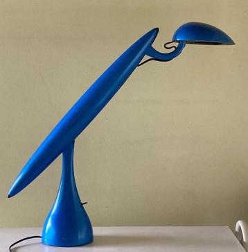 Tafellamp Heron, Isao Hosoe, Ophalen, Kunststof, Gebruikt, 50 tot 75 cm