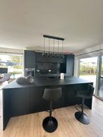 CUISINE DE LUXE FENIX BLACK (2 ans) +5 ELECTRO + 2 CHAISES, Maison & Meubles, Enlèvement, Noir