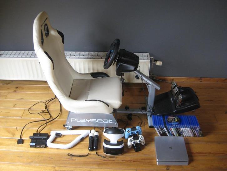 playstation 4 slim met toebehoren, Games en Spelcomputers, Games | Sony PlayStation 4, Gebruikt, Simulatie, 3 spelers of meer