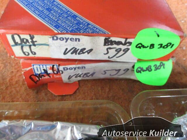 2X Wiellager Daf 46 66 Volvo 340-360 66 Mazda 323 I FAG, Auto-onderdelen, Ophanging en Onderstel, Mazda, Overige automerken, Volvo