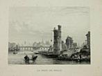 La Tour de Nesle Rouargue Lithographie XIXème Paris Médiéval, Antiquités & Art, Art | Lithographies & Sérigraphies, Enlèvement ou Envoi
