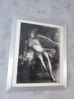 ets robby van goethem, Antiek en Kunst, Kunst | Etsen en Gravures, Ophalen of Verzenden