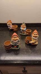 Kabouter bloempotjes - set van 4, Verzamelen, Beelden en Beeldjes, Ophalen