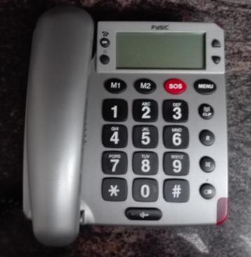 Fysic - Alarm Telefoon FX-3800 - In werkende staat - € 20, Telecommunicatie, Ophalen of Verzenden, Zo goed als nieuw