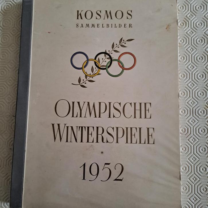 Olympische winterspelen 1952 - sport - Olympische Spelen, Boeken, Sportboeken, Zo goed als nieuw, Wintersport, Ophalen of Verzenden