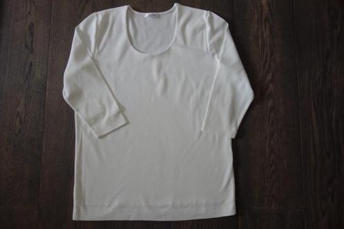 Tee-shirt m3/4 blanc cassé "Efixelle" Envoi compris, Kleding | Dames, T-shirts, Zo goed als nieuw, Verzenden