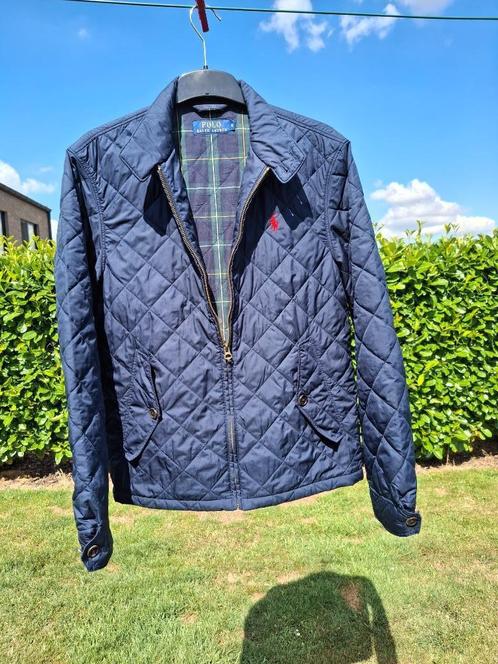 Ralph Lauren polojack voor het tussenseizoen S, Kleding | Heren, Truien en Vesten, Gedragen, Maat 46 (S) of kleiner, Blauw, Ophalen of Verzenden