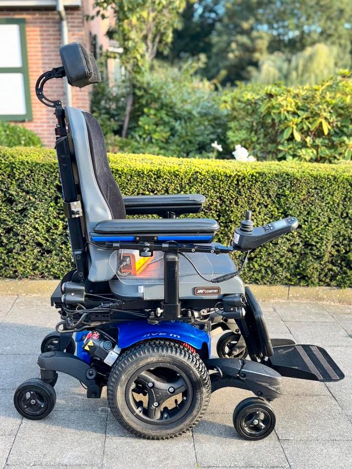 Bijna Nieuwe Rolwagen quickie Jive M Electrische rolstoel, Diversen, Rolstoelen, Zo goed als nieuw, Elektrische rolstoel, Inklapbaar