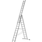 Echelle aluminium transformable 3x12, Enlèvement, Comme neuf, Échelle