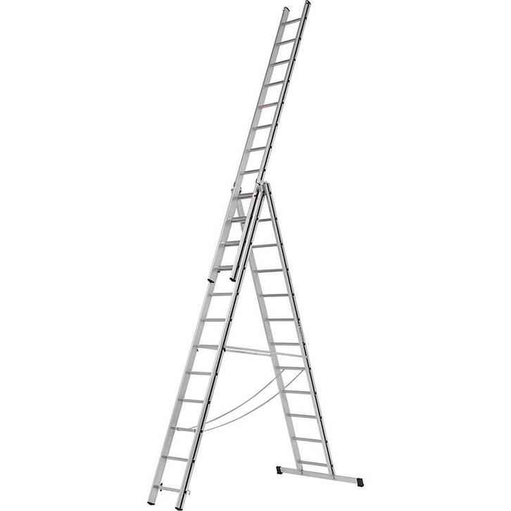 Echelle aluminium transformable 3x12, Bricolage & Construction, Échelles & Escaliers, Comme neuf, Échelle, Enlèvement