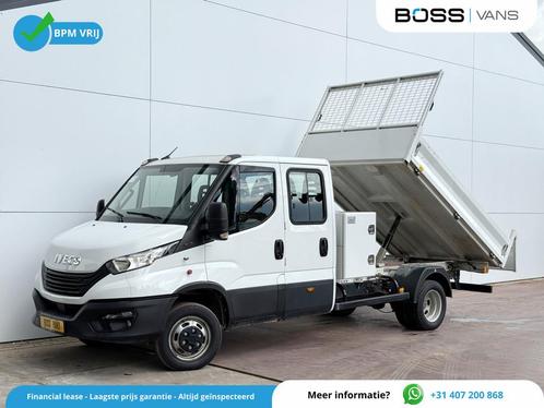 Iveco Daily 35C16 3.0 Dubbele Cabine Kipper Dubbellucht Airc, Auto's, Bestelwagens en Lichte vracht, Bedrijf, Te koop, ABS, Airconditioning