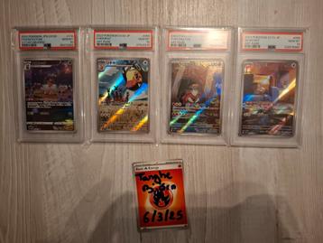 Pokemon graded psa10 beschikbaar voor biedingen