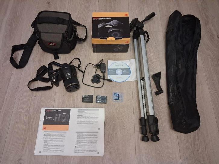 Kodak Pixpro AZ652 complete set voor amateurfotograaf, Audio, Tv en Foto, Fotocamera's Digitaal, Zo goed als nieuw, Compact, Kodak