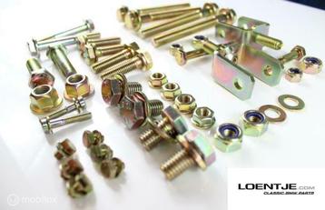 Complete boutenset BMW e36 vooras geel verzinkt, nieuw beschikbaar voor biedingen