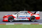 Nissan Skyline R32 GT-R UNISIA JECS #3 1994 JGTC- Ebbro, Ophalen of Verzenden, Zo goed als nieuw, Auto, Overige merken