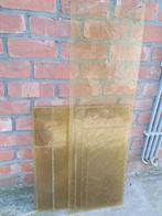 vintage glas, Doe-het-zelf en Bouw, Glas en Ramen, Ophalen, Gebruikt, Minder dan 80 cm, Minder dan 80 cm