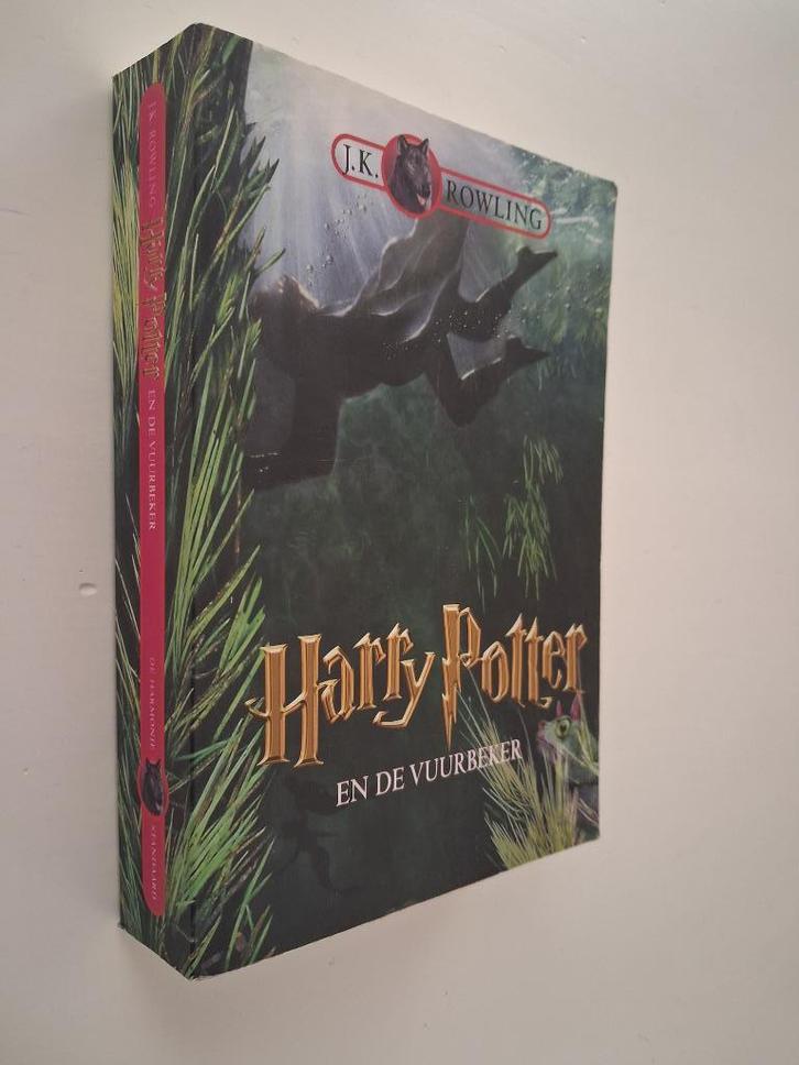 Harry Potter boeken ( NL- Eng-Duits) + T shirt Slytherin, Verzamelen, Harry Potter, Ophalen of Verzenden