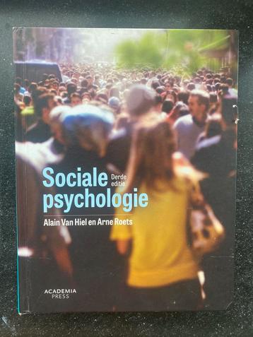 Sociale psychologie Alain van Hiel & Arne Roets (3de editie) beschikbaar voor biedingen