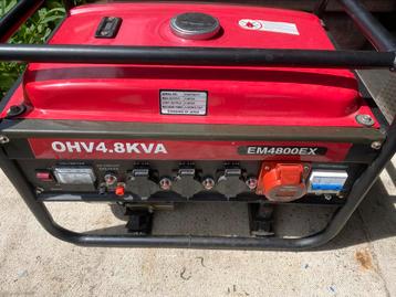 Stroom Generator / Aggregaat 3,6Kw Max. 3,8Kw beschikbaar voor biedingen