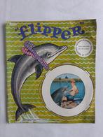 Flipper collages en kleurboek, Wonder-Plakboek, 1969, Gelezen, Ophalen of Verzenden, Eén stripboek