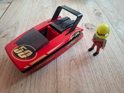 Playmobil set 4341 Click&Go speedboot, Kinderen en Baby's, Speelgoed | Playmobil, Gebruikt, Ophalen of Verzenden
