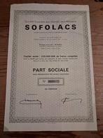 Part des sofolacs (RD du Congo), Enlèvement ou Envoi, Action