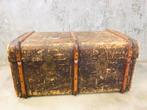 Antieke landelijke hutkoffer/ dekenkist - salontafel., Huis en Inrichting, Woonaccessoires | Kisten, Ophalen, Gebruikt, 75 tot 100 cm