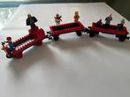 Lego trein 3 wagons, 7 popjes, Ophalen, Zo goed als nieuw, Complete set, Lego