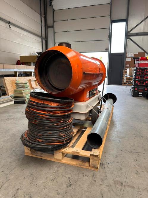 EC70 - hetelucht verwarming warmtekanon - diesel - 69kw, Doe-het-zelf en Bouw, Verwarming en Radiatoren, Gebruikt, Ophalen of Verzenden