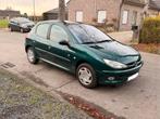 Peugeot 206 - 1.4Benz - 2003 - 101 000km - AC/Leder, Auto's, Leder, Euro 4, Groen, BTW verrekenbaar