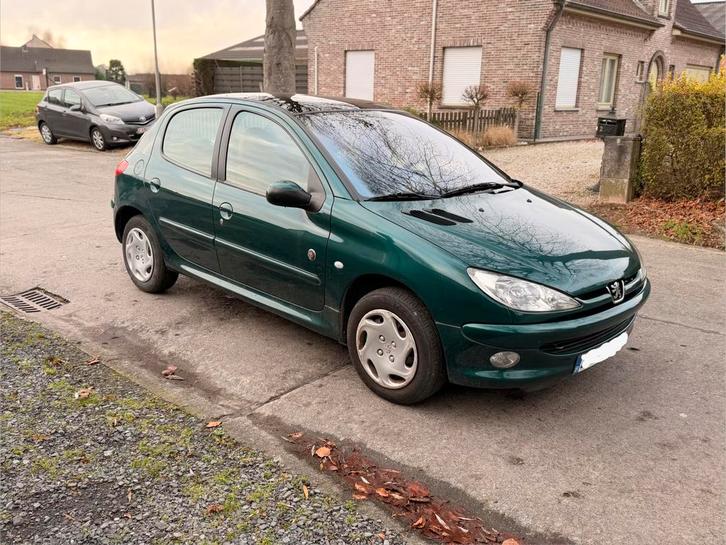 Peugeot 206 - 1.4Benz - 2003 - 101 000km - AC/Leder, Auto's, Peugeot, Bedrijf, Te koop, ABS, Benzine, Euro 4, Stadsauto, 4 deurs