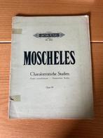 Ignaz Moscheles – Charakteristische Studien, Op. 95, Muziek en Instrumenten, Gebruikt, Klassiek, Ophalen of Verzenden, Artiest of Componist
