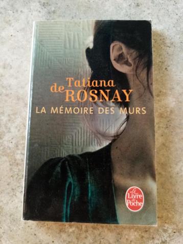 La mémoire des murs (Tatiana de Rosnay) beschikbaar voor biedingen
