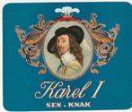 kistetiket   KAREL I, Verzamelen, Nieuw, Sigarenbandjes, Verzenden