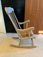 Houten schommelstoel, Huis en Inrichting, Stoelen, Ophalen, Gebruikt, Overige kleuren, Eén