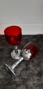 Halloweendecoratie : 2 bekers met spinnenwebmotief, Ophalen of Verzenden, Nieuw, Versiering