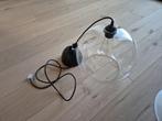 Hanglamp helder glas, Ophalen, Gebruikt, Glas