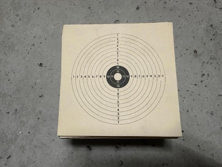 Schietkaarten - cibels - schietschijven - targets, Hobby en Vrije tijd, Overige Hobby en Vrije tijd, Nieuw, Ophalen of Verzenden