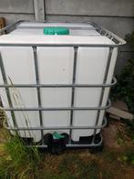 Regenton - IBC Container - Watervat 1000 liter, 150 liter of meer, Ophalen, Zo goed als nieuw, Kunststof