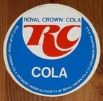 Vintage sticker RC Royal Crown Cola retro autocollant, Ophalen of Verzenden, Merk, Zo goed als nieuw