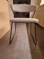 6 stoelen. Metalen frame. Te herstofferen, Huis en Inrichting, Ophalen, Zo goed als nieuw