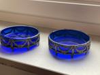 2 oude potjes in 925 zilver gemerkt, Ophalen, Zilver