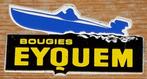 Vintage sticker Eyquem Bougies retro autocollant boat, Verzamelen, Stickers, Auto of Motor, Ophalen of Verzenden, Zo goed als nieuw
