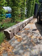 Eiken draagbalken., Tuin en Terras, Bielzen en Borduren, Ophalen, Zo goed als nieuw