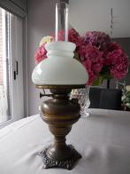 Antieke Petroleumlamp, Antiek en Kunst, Ophalen, Koper